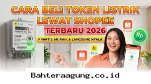 Anti Ribet, Begini Panduan Cepat Isi Token Listrik di Shopee Tahun 2026 yang Pasti Hemat!