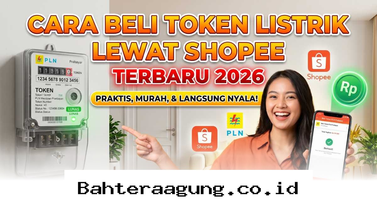 Anti Ribet, Begini Panduan Cepat Isi Token Listrik di Shopee Tahun 2026 yang Pasti Hemat!