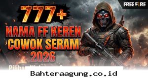 Bikin Lawan Gemetar dengan 777 Rekomendasi Nama FF Cowok Paling Seram dan Mematikan di 2026