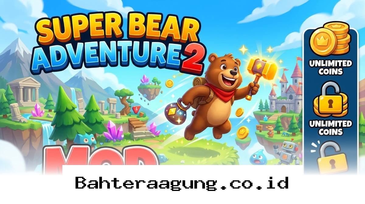 Bocoran Link Download Super Bear Adventure 2 Mod Unlimited Money Terupdate 2026!