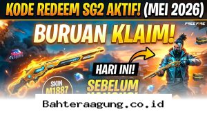 Cara Cepat Dapat Skin M1887 Langka Pakai Kode Redeem SG2 Terbaru Mei 2026 Sebelum Kedaluwarsa!