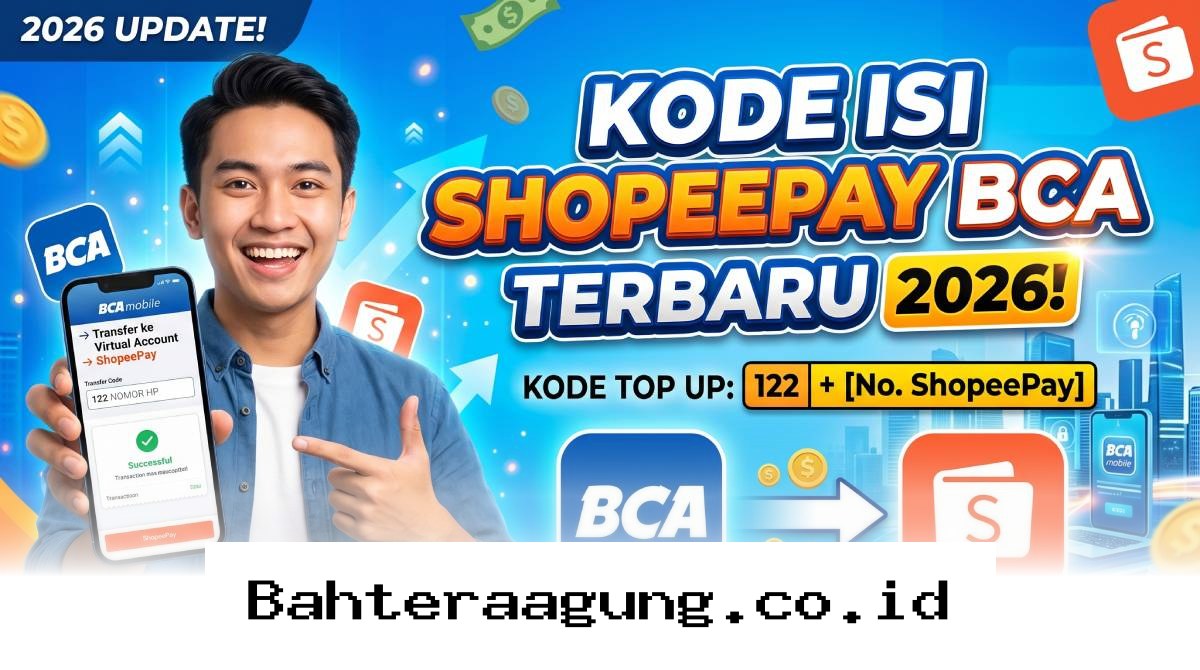 Cara Cepat Top Up ShopeePay Lewat BCA, Saldo Langsung Masuk Tanpa Ribet!