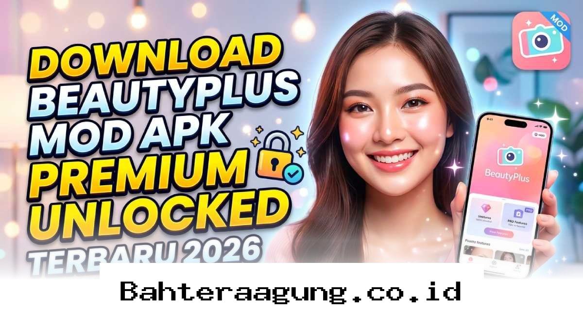 Cara Edit Foto Jadi Estetik Tanpa Batas Pakai BeautyPlus Versi Pro Terbaru 2026!