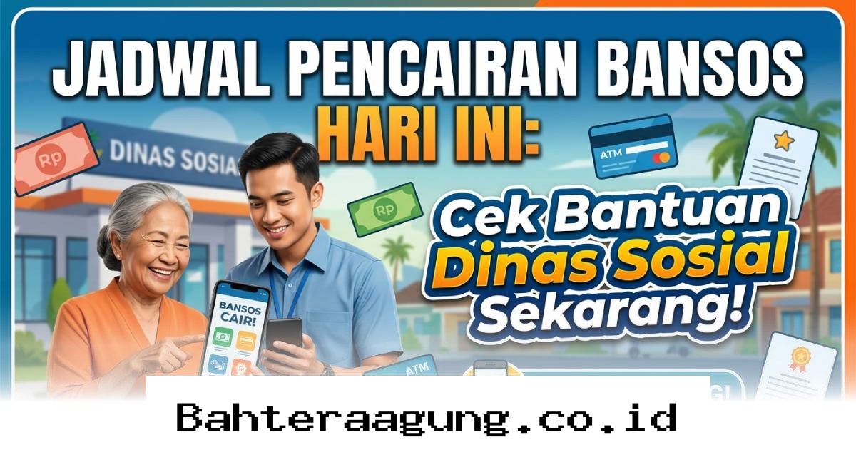 Cara Mudah Cek Status Pencairan Bansos Hari Ini Lewat Situs Resmi Dinas Sosial