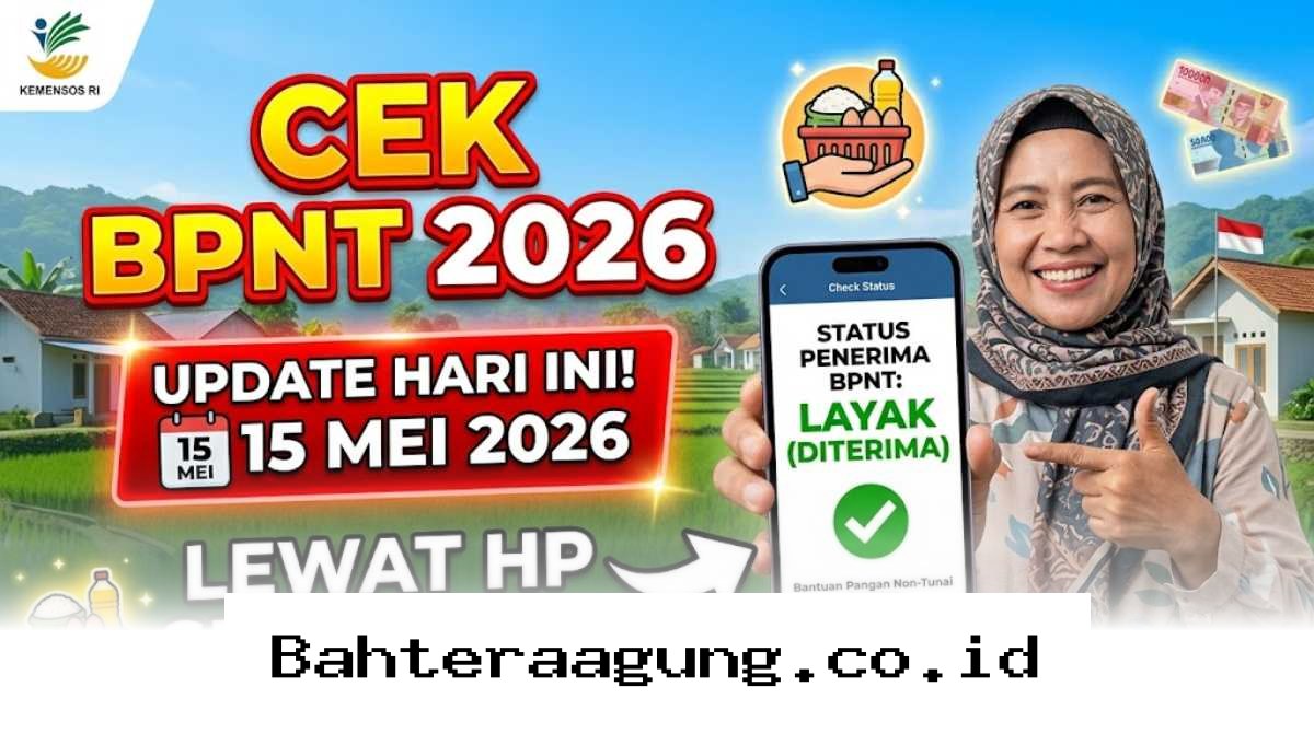 Cara Mudah Pantau Status Pencairan Bansos BPNT 2026 Pakai HP Sekarang!