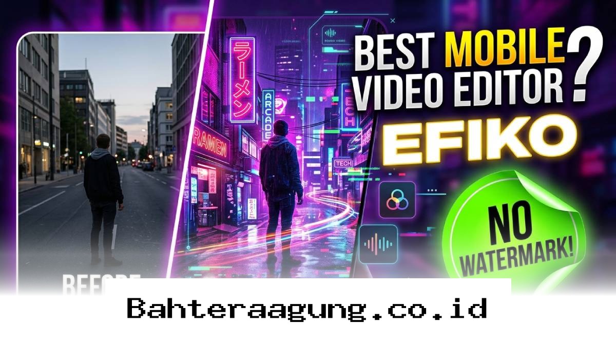 Cara Praktis Edit Video Tanpa Watermark di iOS Pakai Efiko Pro Terbaru 2026!