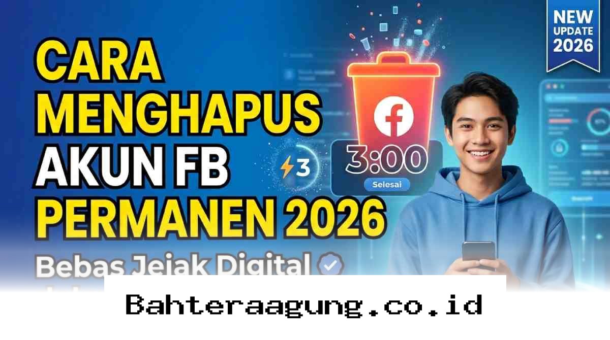 Ingin Hilangkan Jejak Digital di Facebook? Begini Trik Menutup Akun Secara Permanen dengan Cepat!
