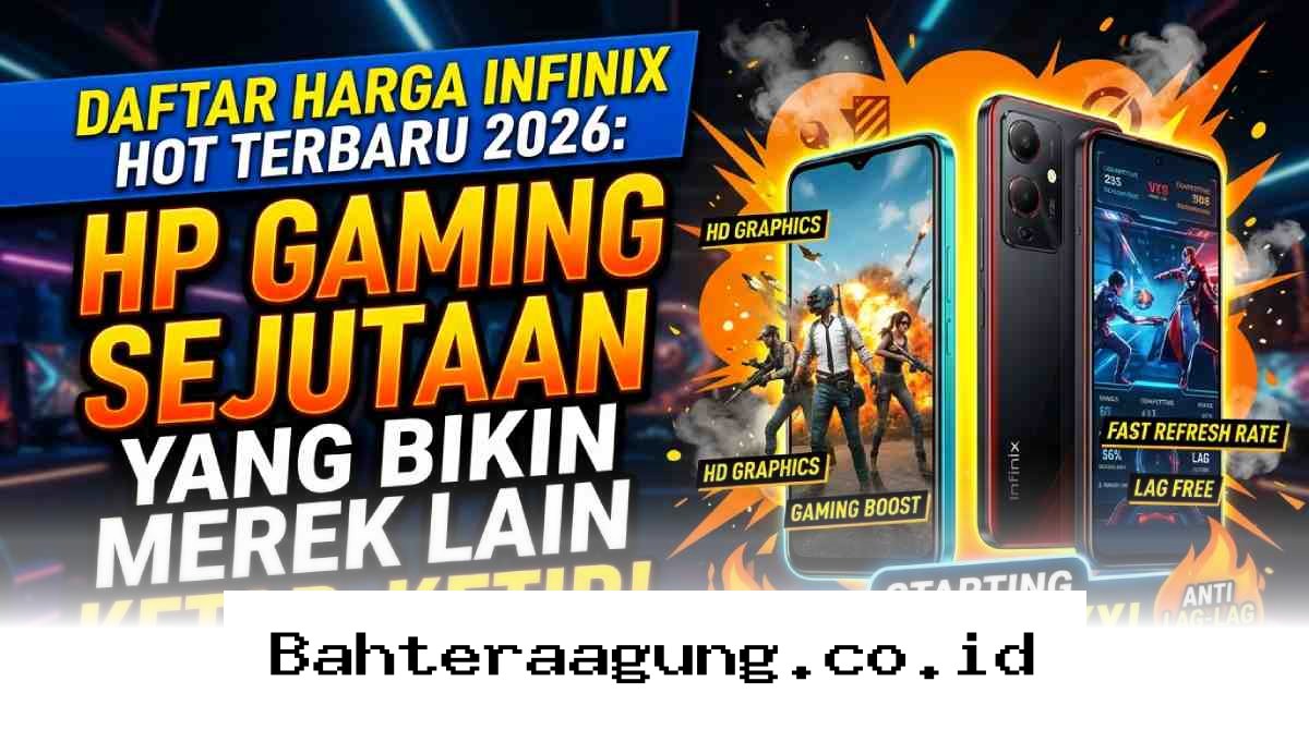 Inilah HP Gaming Sejutaan Paling Gahar di 2026 yang Bikin Kompetitor Panik!