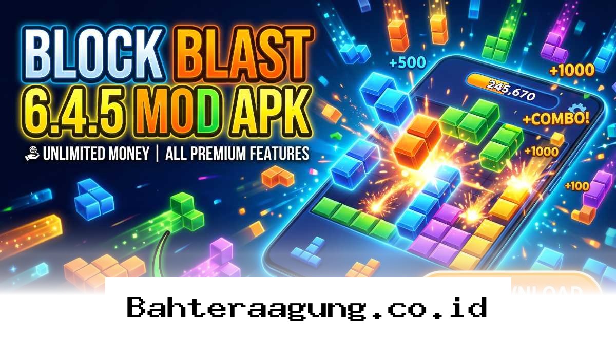 Main Block Blast Sepuasnya dengan Uang Tak Terbatas dan Tanpa Iklan Lewat Versi Mod Terbaru 2026!