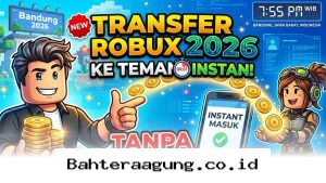 Panduan Kirim Robux ke Akun Teman Langsung Masuk Tanpa Potongan Biaya Terbaru 2026
