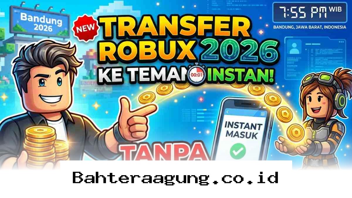Panduan Kirim Robux ke Akun Teman Langsung Masuk Tanpa Potongan Biaya Terbaru 2026