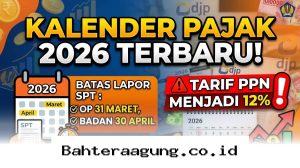 Panduan Lengkap Jadwal Lapor SPT dan Kenaikan PPN 12 Persen di Tahun 2026