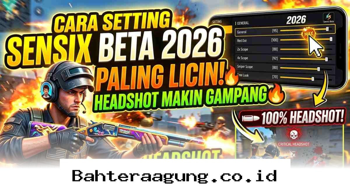 Rahasia Setting Sensivitas Sensix Beta 2026 Agar Bidikan Auto Headshot Makin Akurat!