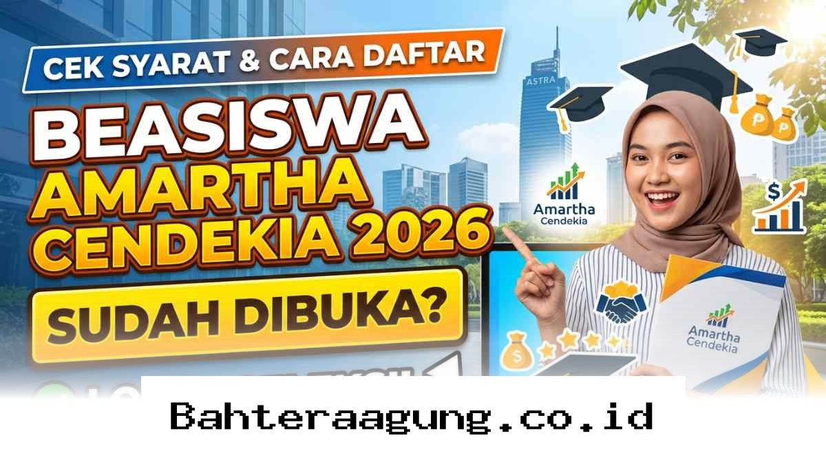 Raih Beasiswa Amartha Cendekia 2026 dengan Mengikuti Panduan Lengkap dan Syarat Terbaru Ini Agar Lolos Seleksi!