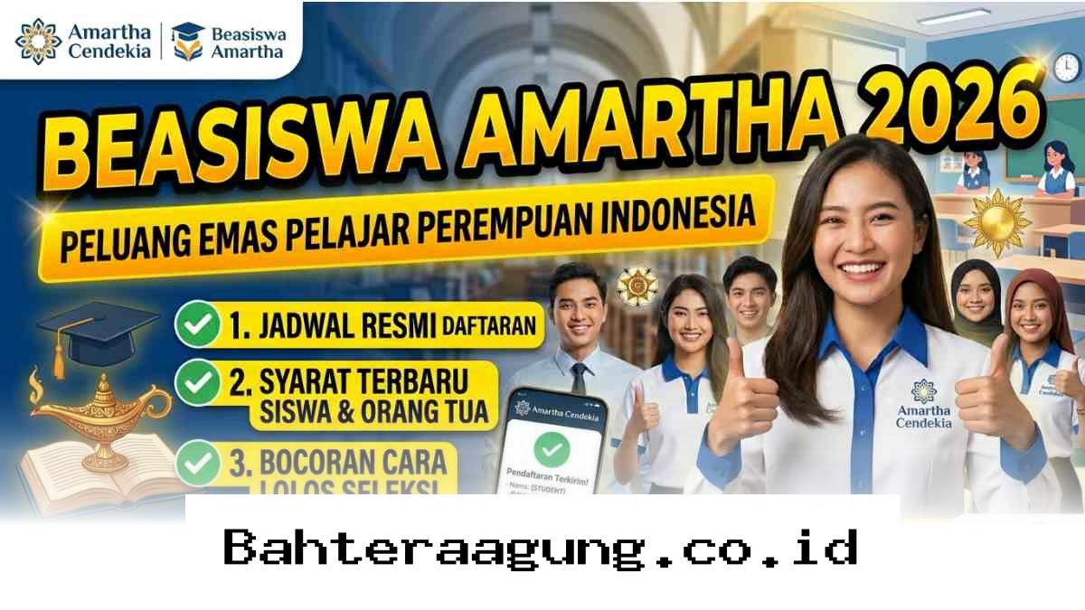 Raih Masa Depan Cerah Lewat Beasiswa Amartha Cendekia 2026 Khusus Pelajar Perempuan Indonesia!