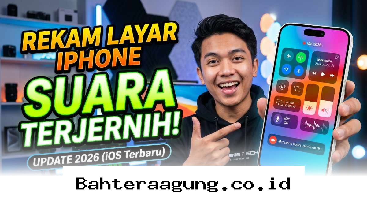 Rekam Layar iPhone dengan Kualitas Audio Super Jernih Berkat Fitur Terbaru iOS 2026