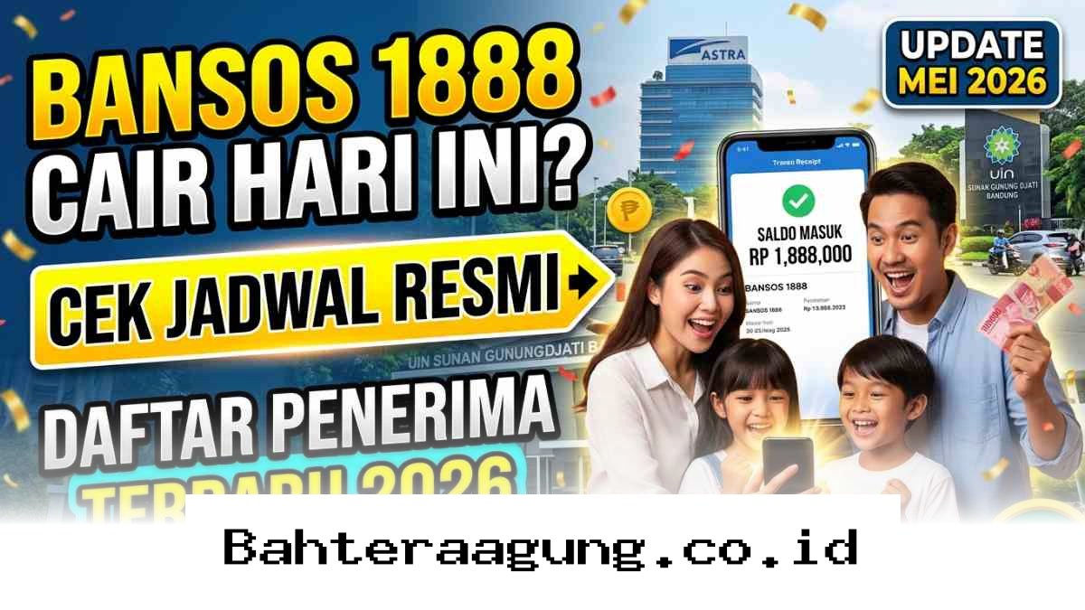 Segera Cek Status Penerima Bansos 1888, Apakah Nama Anda Sudah Terdaftar untuk Pencairan 2026?