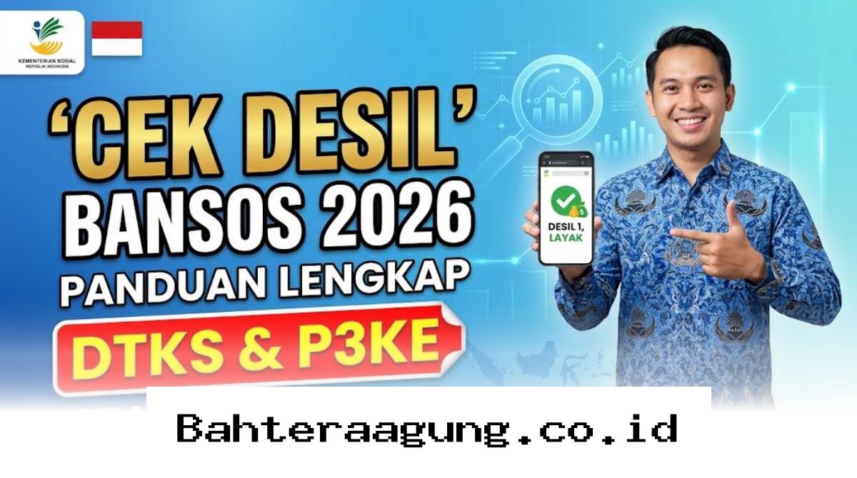 Sudah Terdaftar di DTKS atau P3KE? Cek Status Desil Bansos 2026 Anda Sekarang!