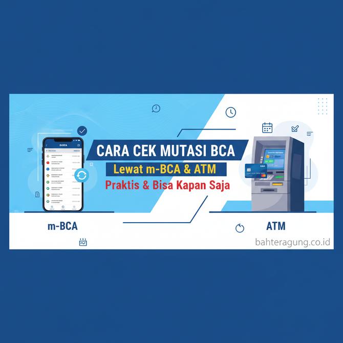 Thumbnail: Cara Cek Mutasi BCA Lewat m-BCA dan ATM, Praktis dan Bisa Kapan Saja