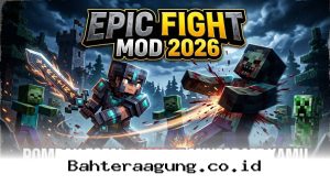 Transformasi Pertarungan Minecraft Jadi Lebih Sadis dan Realistis dengan Epic Fight Mod 2026!
