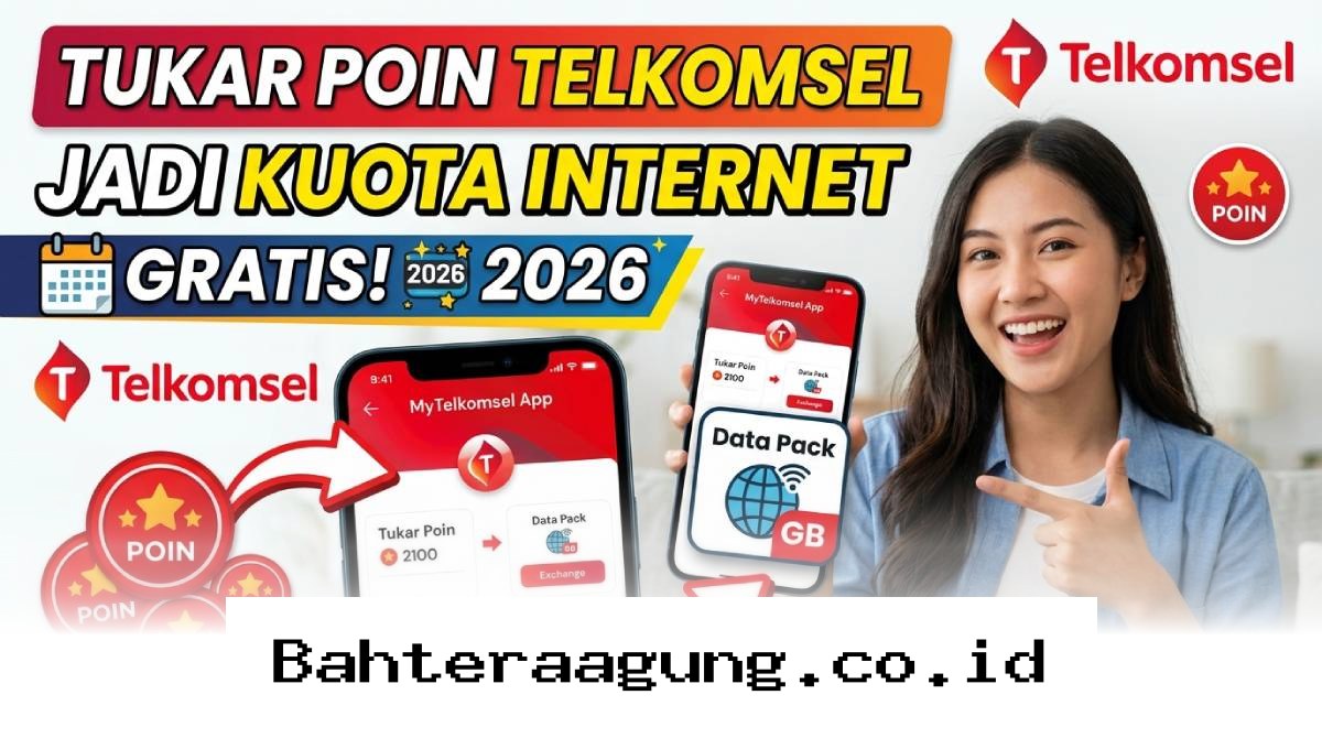 Trik Jitu Mengubah Poin Telkomsel Menjadi Kuota Gratis di Tahun 2026 Tanpa Ribet!
