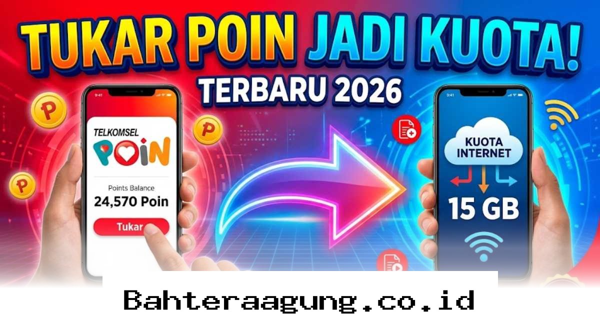 Trik Jitu Mengubah Poin Telkomsel Menjadi Kuota Gratis Tahun 2026!